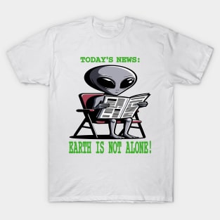 Earth Is Not Alone: Space and Beyond T-Shirt